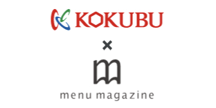 KOKUBU×menu magazineロゴ